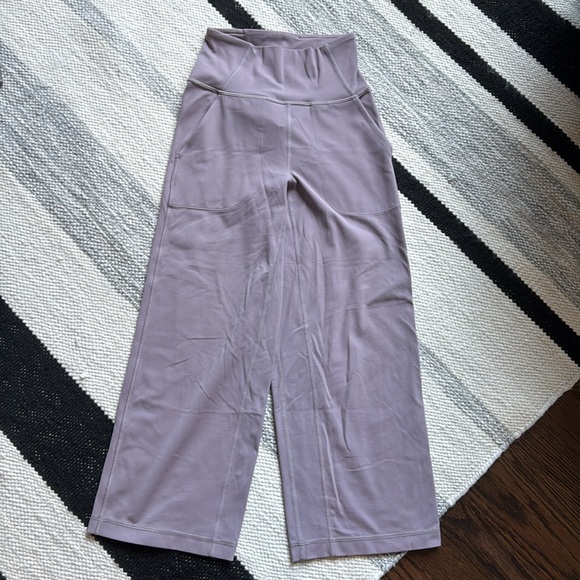 Lululemon Align High Rise Wide Leg Crop Pant - Picture 2 of 3